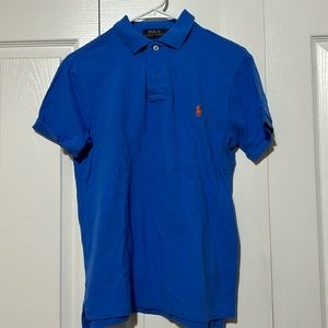 Polo, slim fit, size small